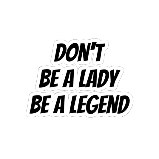 Empowering Kiss-Cut Stickers, Feminist Art, Laptop Stickers, Inspirational Quotes, Fun Gifts for Women
